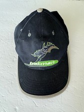 Warner Bros Batman Youth kids Black green Strapback Hat Cap 2000 DC Comics