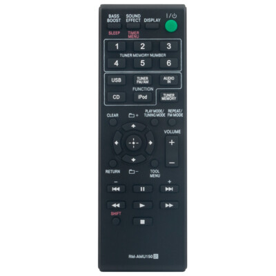 New RM-AMU150 Replace Remote for Sony Micro HI-FI Component System CMT-V10iP