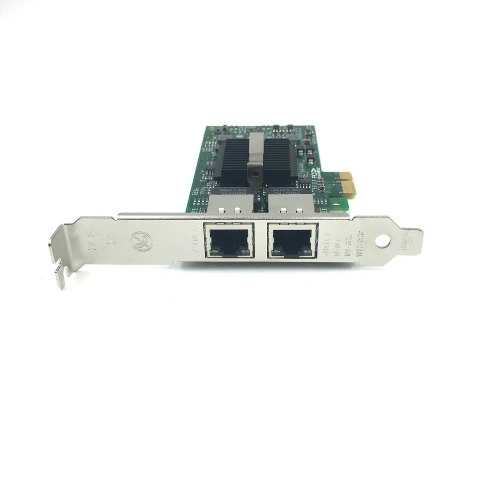 Dual Port PCI-E x1 1Gbps Intel 82576EB E1G42ET/EF E1G44ET Gigabit Server Adapter - Image 3 of 4