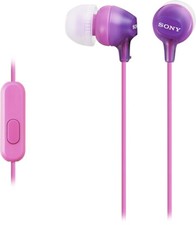 Sony - EX Series Earbud Headphones - Violet