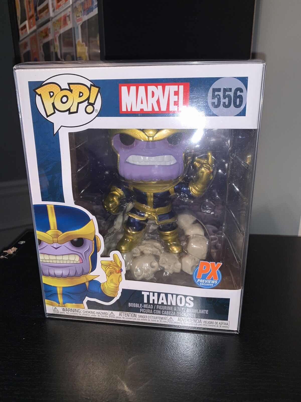 Funko Pop - Thanos (super Sized 6) - Marvel Studios - #556