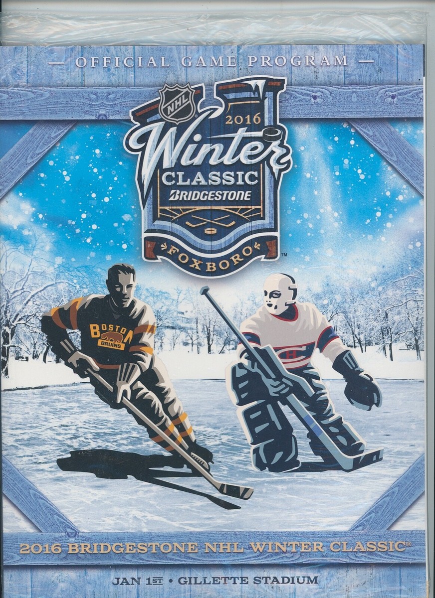 2016 Winter Classic Foxboro Bruins V Canadiens NHL Hockey Game