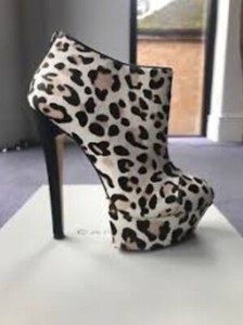 carvela animal print shoes