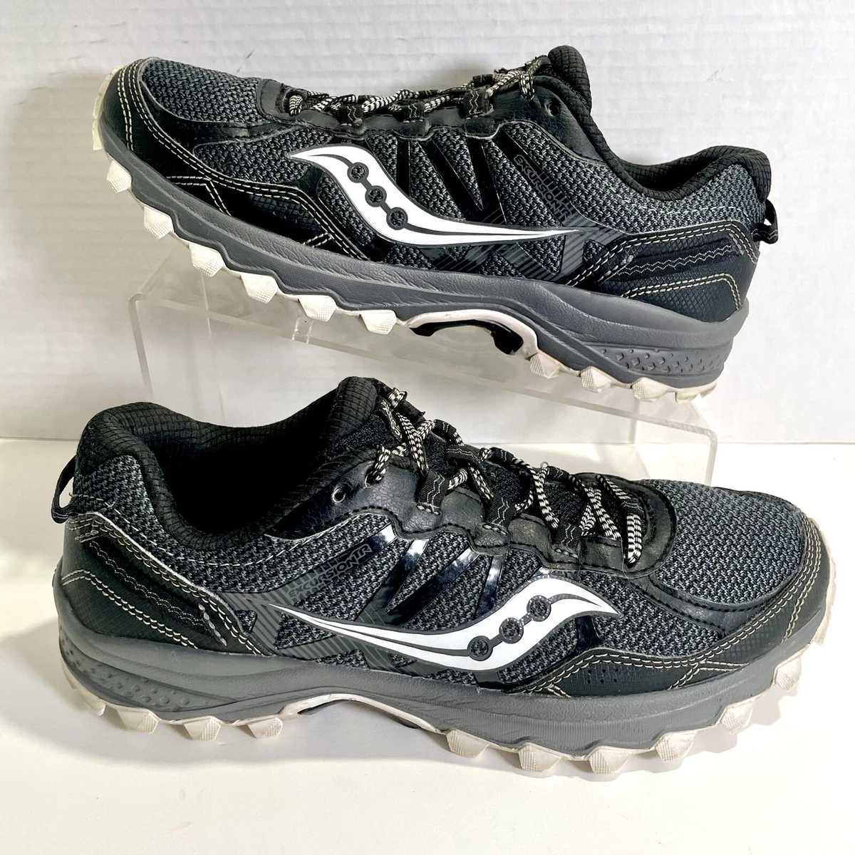 SAUCONY Run Anywhere Trail Running Shoes Women s Size 9 Gray eBay