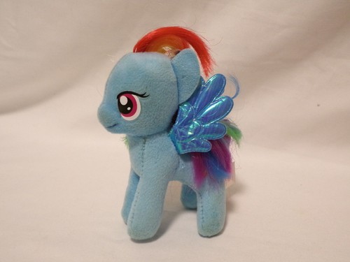 Ty My Little Pony Plush Backpack Clip Lot of 5 - Picture 2 of 17