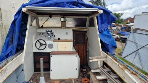 Boot Stahlboot 7,4m 2600kg Wolga Werft Ohne 3,5to Trailer - Bild 19 von 24