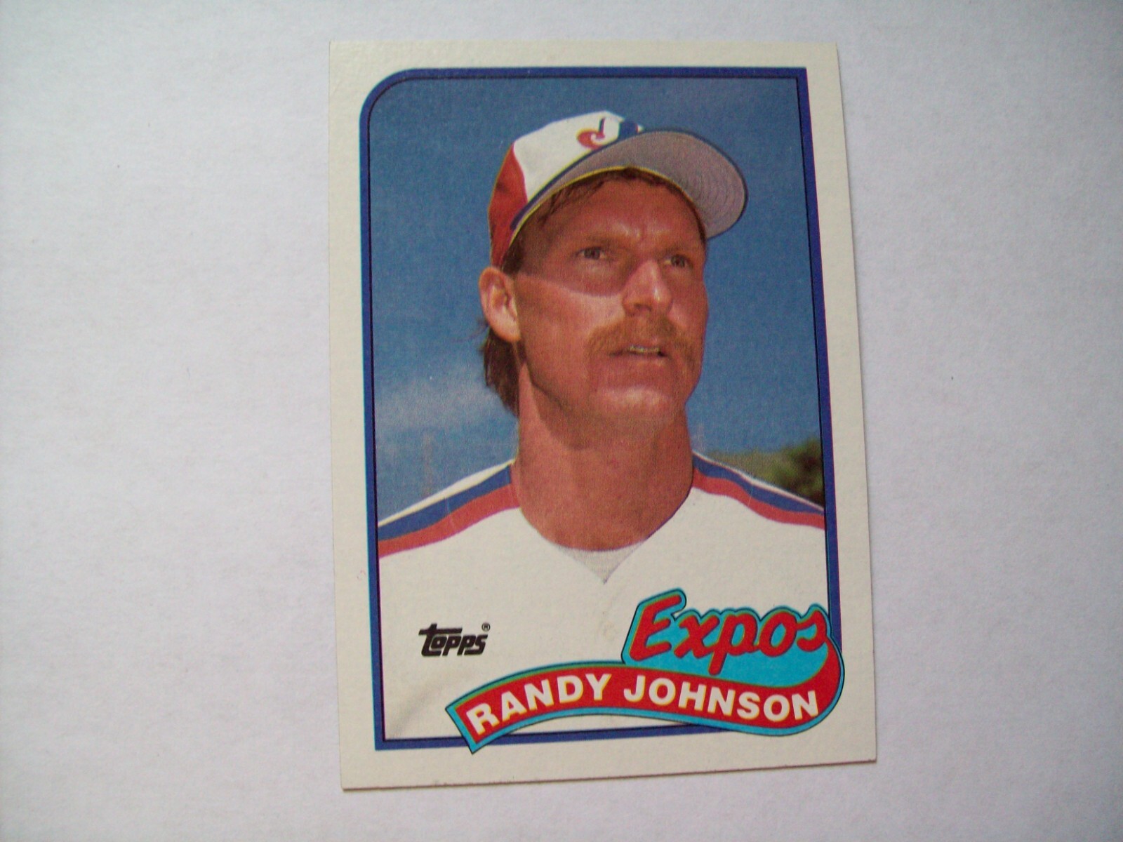 Randy Johnson ROOKIE Montreal Expos 1989 #647 TOPPS MLB BASEBALL CARD