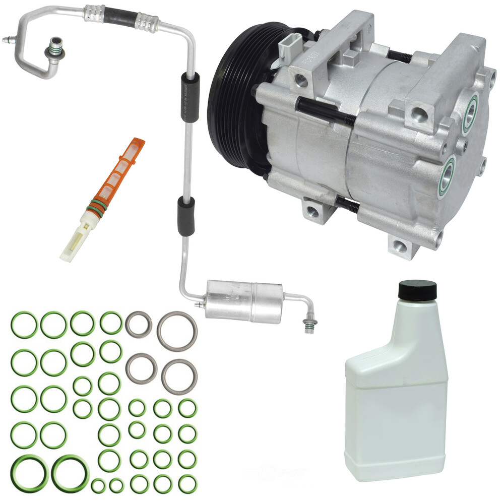 A/C Compressor Kit-SHO, VIN: Y, DOHC UAC KT 1474 fits 92-93 Ford Taurus ...