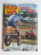 ORIGINAL PUBLICATION; AUSTRALIAN MOTORCYCLE NEWS MAGAZINE VOL 34 NO 8 1984