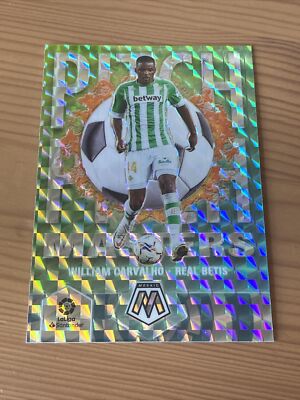2020-21 Panini Mosaic La Liga Pitch Master Mosaic Prizm William Carvalho Betis