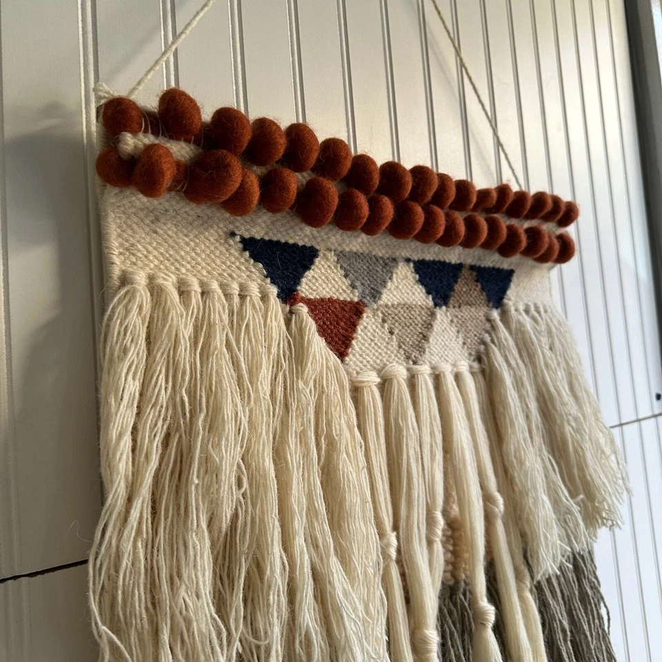 Tapiz colgante de lana de los nativos americanos del suroeste Bloomingville Foto 4 de 4