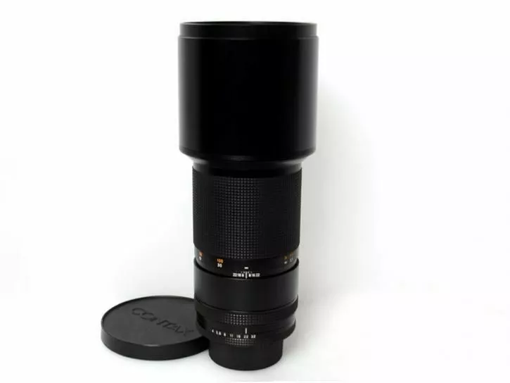 コンタックス CARL ZEISS TELE-TESSAR300mm F4レンズ動作良好です問題ございません