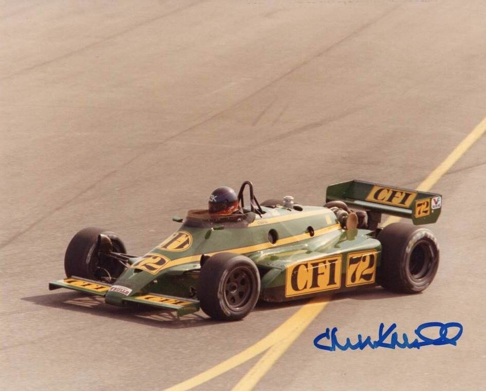 Indycar Series Free Indycar Stream Chris Kneifel Autographed