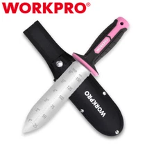 WORKPRO Hori Hori Garden Knife 7-in Blade Weeding & Digging Tool w/Oxford Sheath