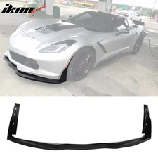 Fits 14-19 Chevrolet Corvette C7 Stingray Stage 3 Front Bumper Lip PU Unpainted