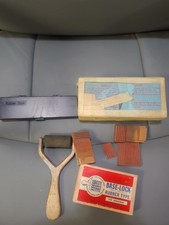 Rubber printing stamps and roller vintage