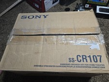 New Sony SS-CR300 Surround Speaker Set For Home Theater USA Vintage