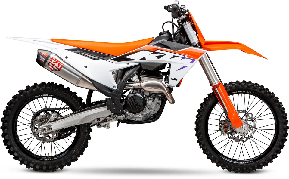 Sistema de escape antideslizante YOSHIMURA para RS 12 para 19-22 KTM 350SXF/XCF 24 KTM 450 Foto 3 de 3