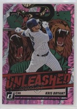 2021 Panini Donruss Unleashed Pink Fireworks Kris Bryant #UNL17 0qu7