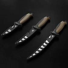 MOSSY OAK 3PCS Fishing Fillet Knife Set with Sheath Stainless Steel Filet Knives