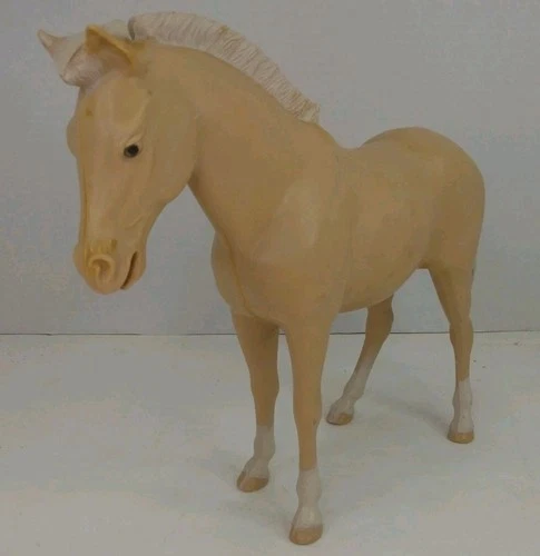 Marx Johnny West AFA Pancho Horse Tan Palomino Incomplete Vintage 1960's Toy