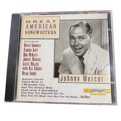 Great American Songwriters Johnny Mercer CD Tin Pan Alley Broadway Nostalgia