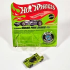 Vintage Hot Wheels Redline 1969 Chaparral 2G Lime Open Blister Card