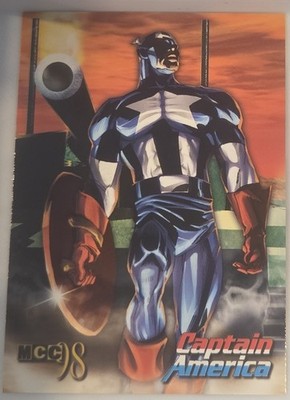 1998 SkyBox Marvel Creators Collection Captain America #38