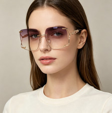 Gucci New Women's Sunglasses, Model GG7205, Size 62-14-140