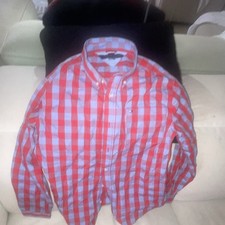 Tommy Hilfiger Teens Multicolor Check Cotton Long Sleeve Button-Up Shirt XL