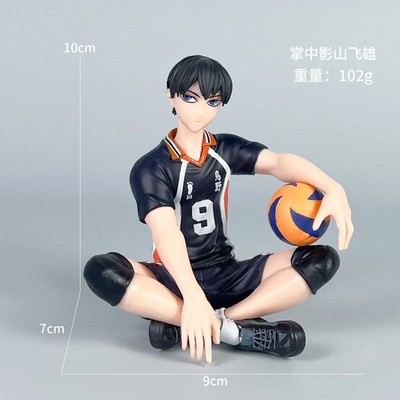 Haikyuu Hinata Kageyama Anime Figure Volleyball Mini Collectible Model PC Case