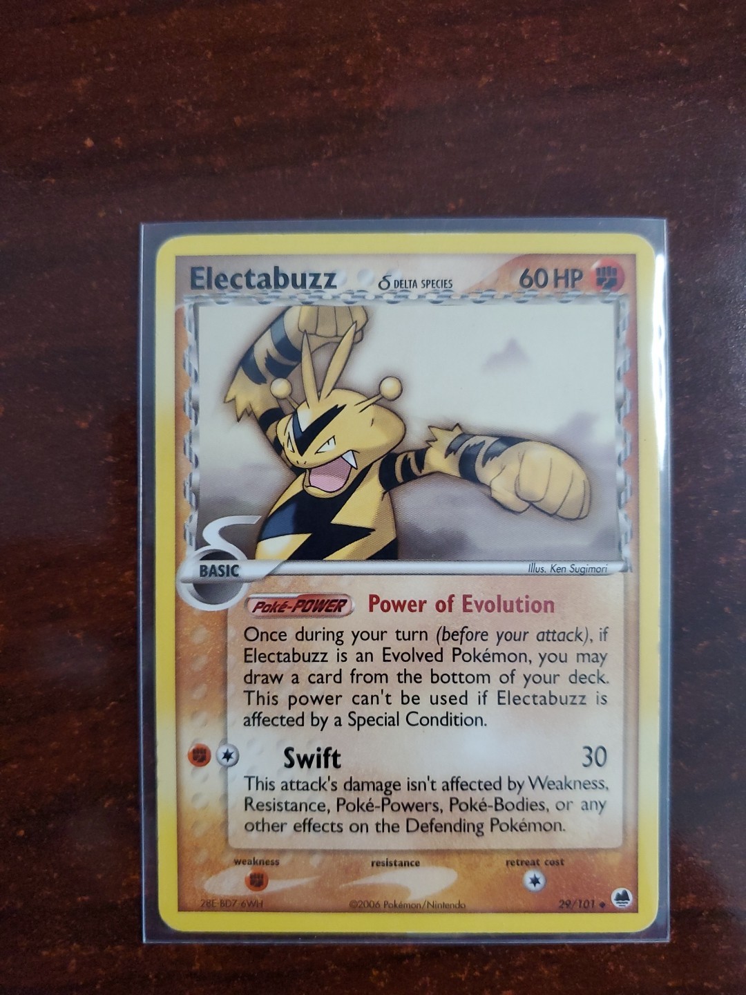 Pokemon TCG Card Dragon Frontiers 2006 - Electabuzz 29/101