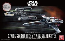 Bandai Star Wars Episodio IV 1/144 X-Wing Starfighter y Y-Wing Starfighter