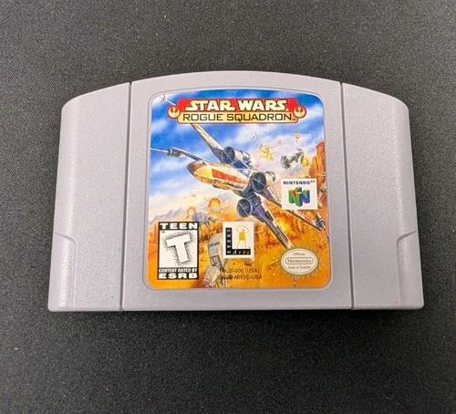 Star Wars Rogue Squadron (N64, 1998) Game Only | Tested | Authentic