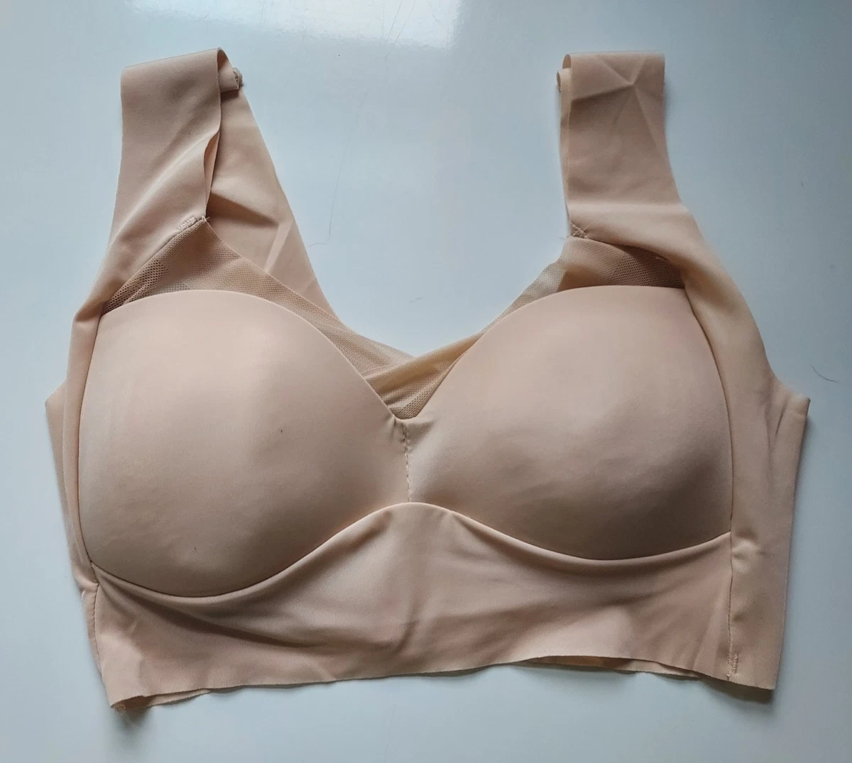 Brasier Sin Costura Ainafree Color Rosado Talla XL I