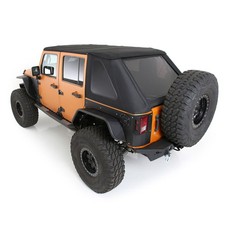 Smittybilt 9087135k Protek Bowless Combo Top Kit For Jeep Wrangler Jk 4dr 07-18
