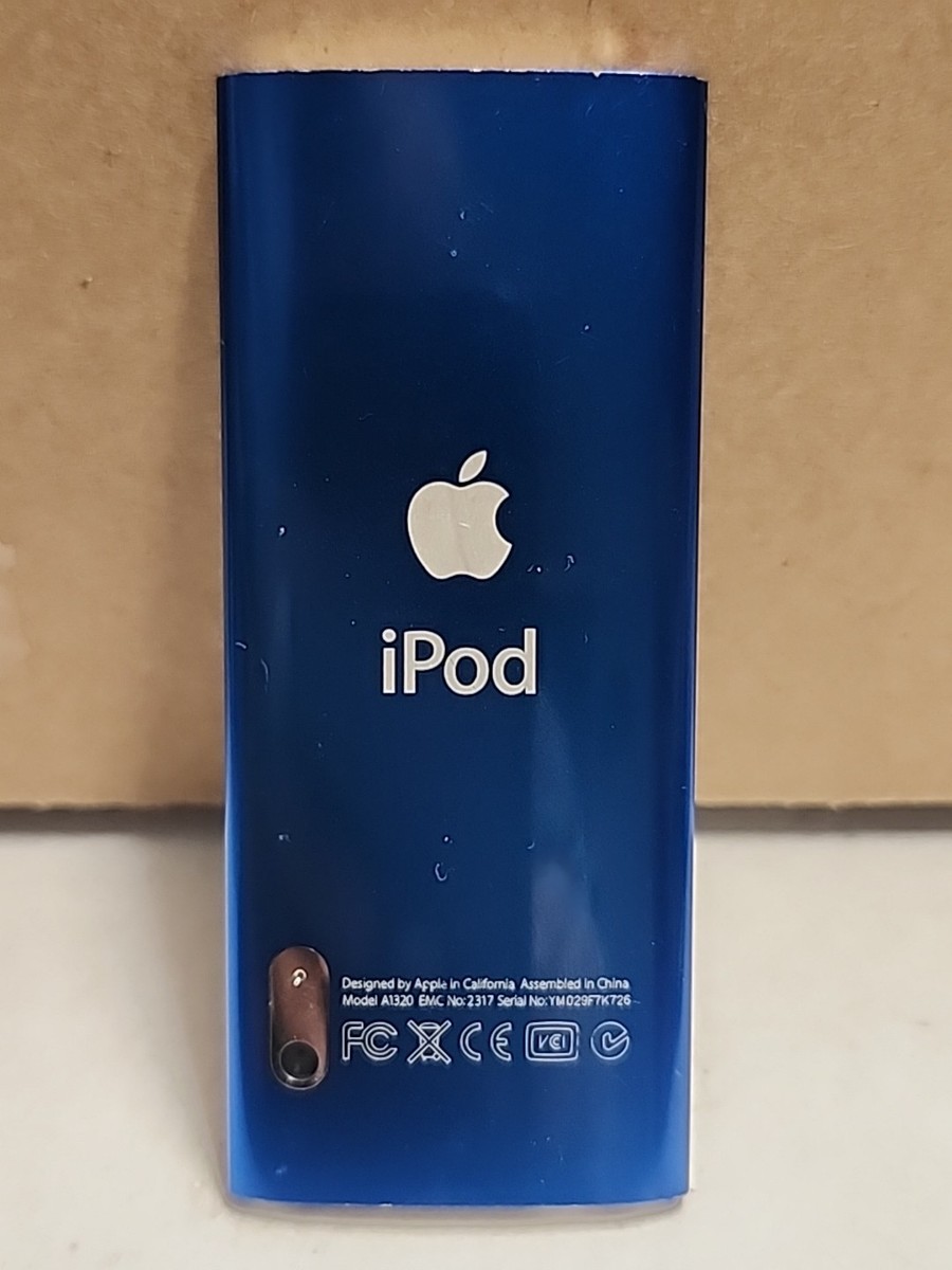 Apple iPod Nano 5th Generation 8GB Model A1320 *READ* bad battery