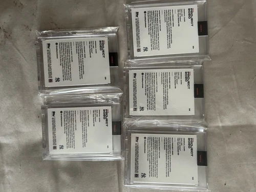 Topps Project 2020 Derek Jeter 5 Card Lot