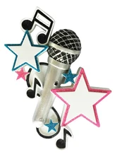 Karaoke Personalized Christmas Ornament