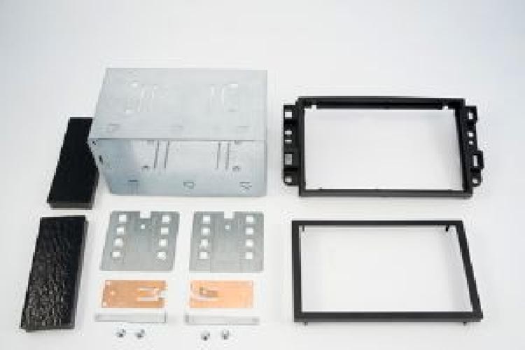 Kit intégration autoradio 2DIN Aveo noir avec fixation stable anti-vibration