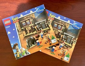 LEGO Toy Story 2 Woody's Roundup! Set 7594 Complete With Instruction Manuals