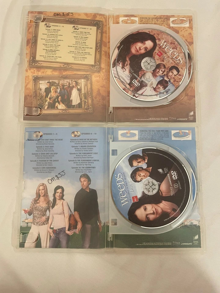 Weeds Complete Collection DVD Seasons 1-8 1 2 3 4 5 6 7 8 Regions 1 & 4 - Image 3 of 4