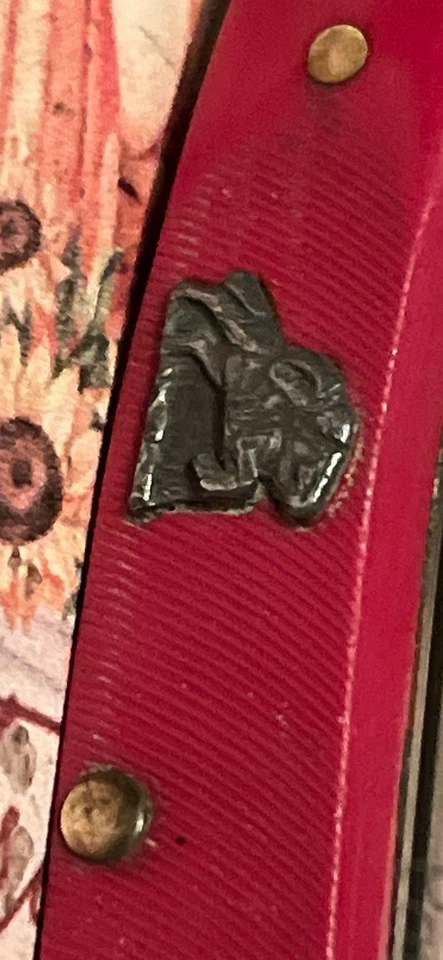 Navaja de bolsillo vintage SW Cut PR2 EE. UU. 1970’s Stockman asas rojas Foto 2 de 4