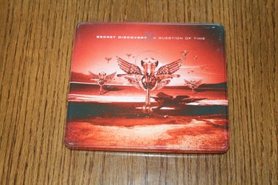 SECRET DISCOVERY-'' A QUESTION OF TIME'' CD 1ST PRESS 1996 TINBOX