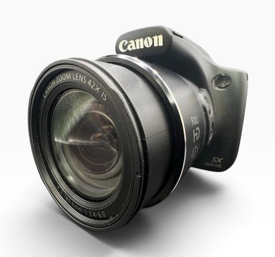Canon PowerShot SX520 HS 16MP 42x Optical Zoom Digital Camera Tested w Box