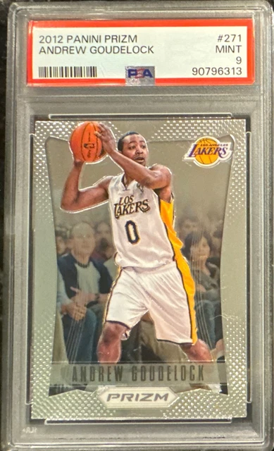 PSA 9 Andrew Goudelock 2012-13 Panini Prizm RC Mint