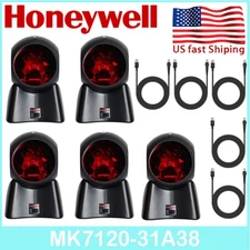 5PCS Honeywell Orbit MK7120-31A38 USB 1D Omnidirectional Laser Barcode Scanner