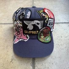 Supreme Patches 6-Panel Navy