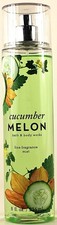 Bath  Body Works CUCUMBER MELON Fine Fragrance Body Mist Spray 8oz