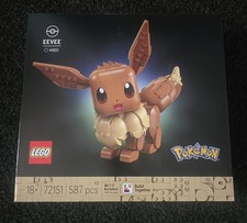 LEGO Pokemon Eevee 72151 New Sealed 587 Pieces Nintendo Collectors Set 18+